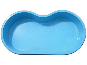 Piscina Feijão 259x147x46
