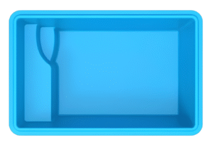 Piscina de Fibra 3.40x2.20x1