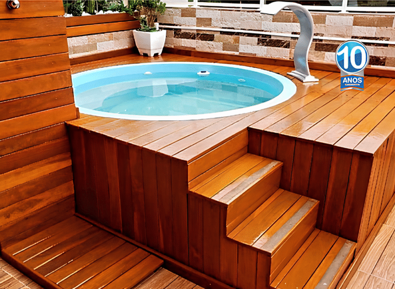 Piscina de Fibra 2.10x0.70 - Imagem 2